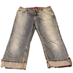 Glo Cropped Jeans Size 9 (juniors)